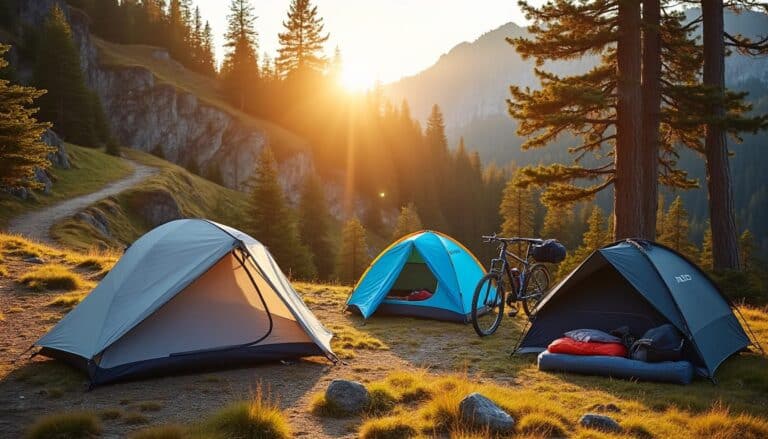 découvrez les 3 tentes essentielles pour vos aventures de bikepacking, alliant légèreté, résistance et confort pour des escapades réussies en pleine nature.