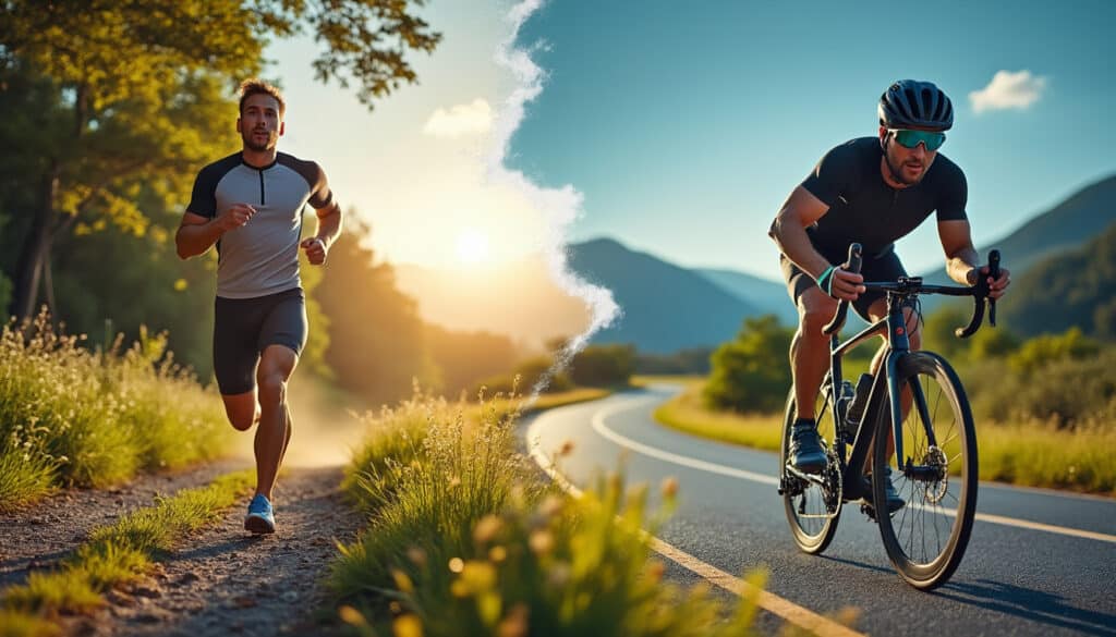 découvrez comment l'entraînement croisé, combinant course à pied et cyclisme, peut améliorer vos performances, prévenir les blessures et diversifier votre routine sportive.